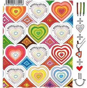 Poštovní známka Post France (2011) MiNr. 5021 ** PL - Francie - Valentýn