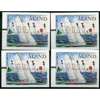 Poštovní známka Posti Aland (2010) MiNr. ATM 21 ** - Aland - automatové zn. 2010 - série