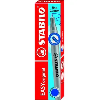 Náplň do psacích potřeb NÁHRADNÍ NÁPLŇ STABILO EASYORIGINAL, 0,3 MODRÁ, 3KS