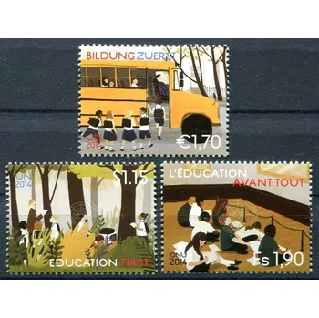 Poštovní známka (2014) ** - OSN - série Vzdělávání