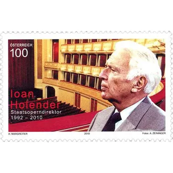 Poštovní známka Österreich post (2010) č. 2877 ** - Rakousko - 75. Geburtstag von Ioan Holender