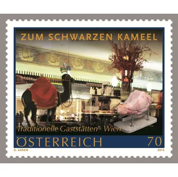 Poštovní známka (2014) MiNr. 3129 ** - Rakousko - Stravování s tradicí - Zum Schwarzen kameel