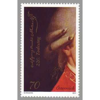 Poštovní známka Österreich post (2011) č. 2970 ** - Rakousko - W. A. Mozart