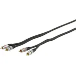 HQ vysoce kvalitní kabel 2xRCA - 2xRCA 5m HQSS3611/5