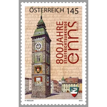 Poštovní známka Österreich post (2012) č. 2988 ** - Rakousko - 800 let Enns