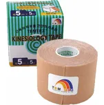 Tejpovací páska TEMTEX kinesiotape béžová 5cm x 5m