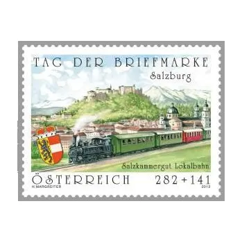 Poštovní známka Österreich post (2013) MiNr. 3087 ** - Rakousko - Den známky - Salzkammergut Lokalbahn