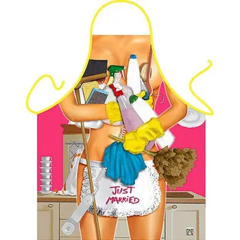 Kuchyňská zástěra Zástěra Mladomanželka