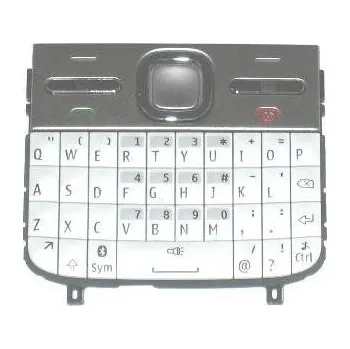 Nokia E5-00 klávesnice bílá - anglická