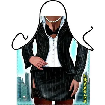 Kuchyňská zástěra Zástěra Sexy manažerka