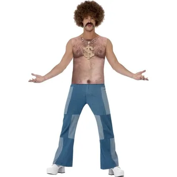 Smiffys Tričko Chlupatý hrudník Karnevalový kostým Smiffys Tričko Chlupatý hrudník