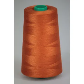 Nit Nit KORALLI polyesterová 120, 5000Y, odstín 2240, oranžová-hnědá