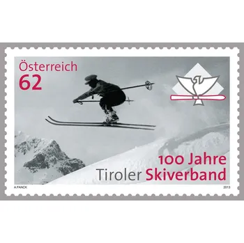 Poštovní známka Österreich post (2013) MiNr. 3103 ** - Rakousko - Lyžování v Tyrolsku