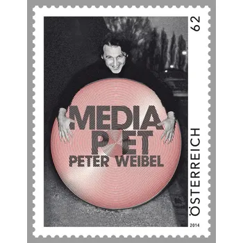 Poštovní známka (2014) MiNr. 3169 ** - Rakousko - Současné umění - Peter Weibel