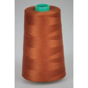 Nit Nit KORALLI polyesterová 120, 5000Y, odstín 8170, hnědá-oranžová