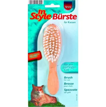 Kosmetika pro psa Trixie Kartáč s nylonovým chlupem pro kočky a malé psy