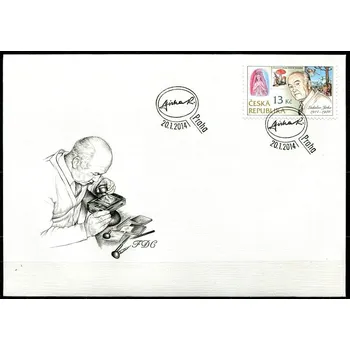 Poštovní známka Česká pošta (2014) FDC 795 - Tradice české známkové tvorby