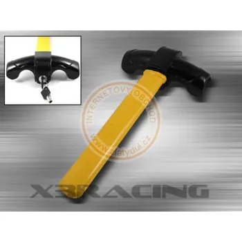 Autozámek Otočný, robusní zámek na volant auta, autozámek