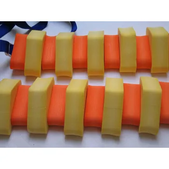 Plovací pás DENA PLAVECKÝ PÁS 130 cm - žlutá-oranžová