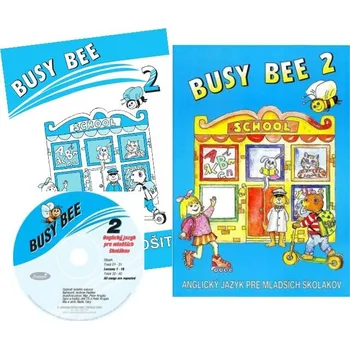 Anglický jazyk Angličtina pro děti BUSY BEE 2 - Set učebnice, pracovní sešit, CD kopie