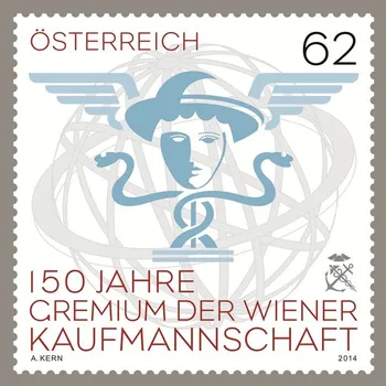 Poštovní známka (2014) MiNr. 3161 ** - Rakousko - Wiener Kaufmannschaft