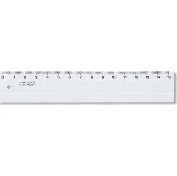 pravítka PRAVÍTKO ČIRÉ - 15 CM