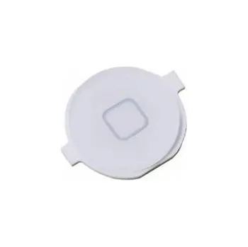 Náhradní díl pro mobilní telefon Apple iPhone 4G Home Button plastic white - bílé tlačítko HOME pro Apple iPhone 4G
