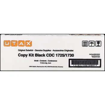 Toner Utax CD C1725/C1730, TA DC C2725, black, 652510010, originál