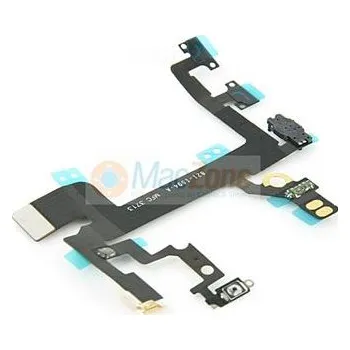 Telefonní příslušenství Apple iPhone 5S Volume control flex w/ power switch - obvod tlačítek hlasitosti a vypínání pro iPhone 5S