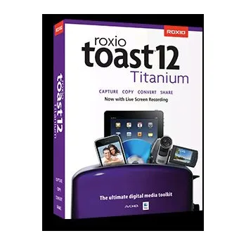 Video software Roxio Toast 12 PRO Mac vypalovací program OS X EDSL download verze