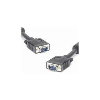 Kabel do PC Kabel k monitoru VGA, 15M/15M, 15m, (15 pin), zlacené konektory, stínění