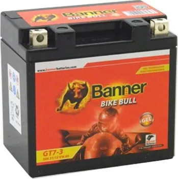Motobaterie BANNER 50621 GT7-3 12V 6Ah 98A Bike Bull = YTZ7S