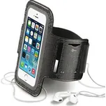 CellularLine sportovní neoprénové pouzdro armband na iPhone SE / 5 / 5S/ 5C smartphone, černé