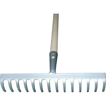 Hrábě Kovové hrábě 14-ti zubé - s násadou