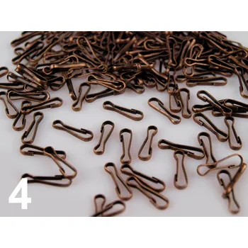 Zapínání jednoduché 2 x 12 mm, staroměď