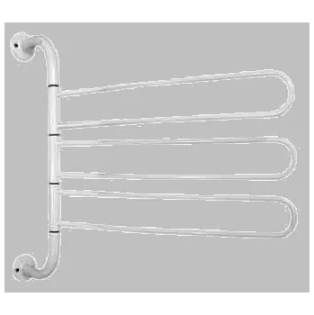 Sušák na prádlo AQUALINE Otočný trojsušák bílá (8002), asv