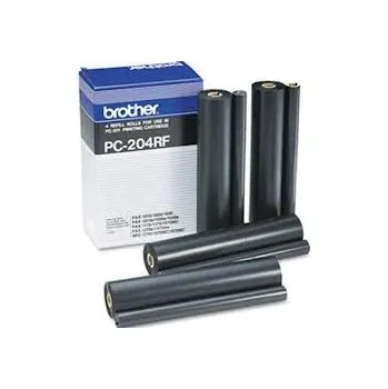 Pásek do tiskárny Páska Brother PC204RF- 4 (Černá) 4 kusy