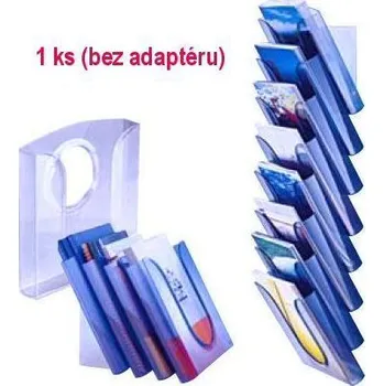 Prezentační odkladač Leitz průhledný, modrý