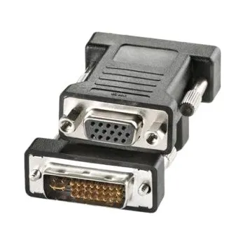 Redukce Redukce DVI-M samec na VGA-F samici černá