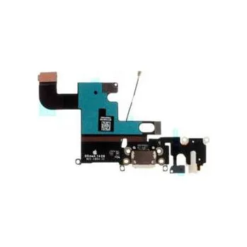 Apple iPhone 6 Dock Lightning flex with audio jack - lightning dock konektor se sluchátkovým obvodem pro iPhone 6 bílý