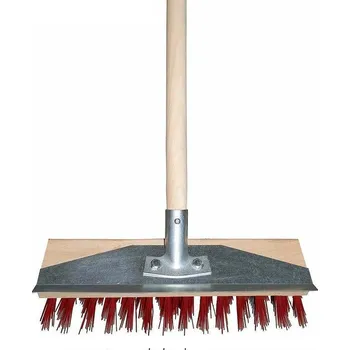 Koště Silniční koště - s násadou a škrabkou