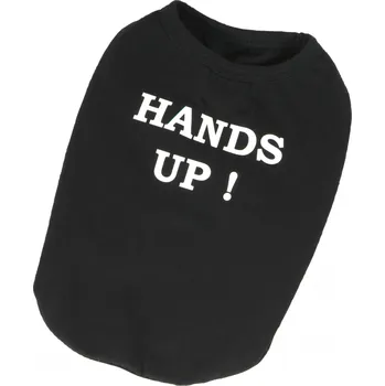 Obleček pro psa Tričko Hands Up - černá (doprodej skladových zásob) XXL