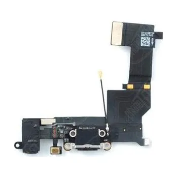 Apple iPhone 5S Dock Lightning flex with mic - lightning dock konektor s mikrofonem pro iPhone 5S černý