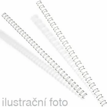 Vázací hřbet Drátěné hřbety GBC 9/16 (21 otvorů), A4/06mm, stříbrné