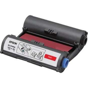 Pásek do tiskárny Páska Epson C53S635004 (Červená) (100mm x 30m)