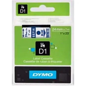 Pásek do tiskárny Páska Dymo 53714 (Modrý tisk/bílý podklad)