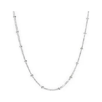 Řetízek Řežízek jemný s kuličkami 75 cm