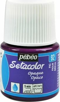 Barva na textil PÉBÉO SETACOLOR OPAQUE - fialová fíková 45ml