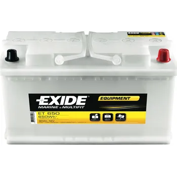 Trakční baterie EXIDE EQUIPMENT 12V 100Ah ET650 trakční baterie