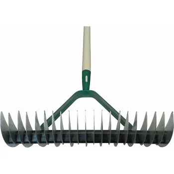 Hrábě Kovové hrábě - 21 hrotů, provzdušňovací, s násadou